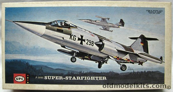 UPC 1/50 f-104G Super Starfighter - USAF, 5053-100 plastic model kit